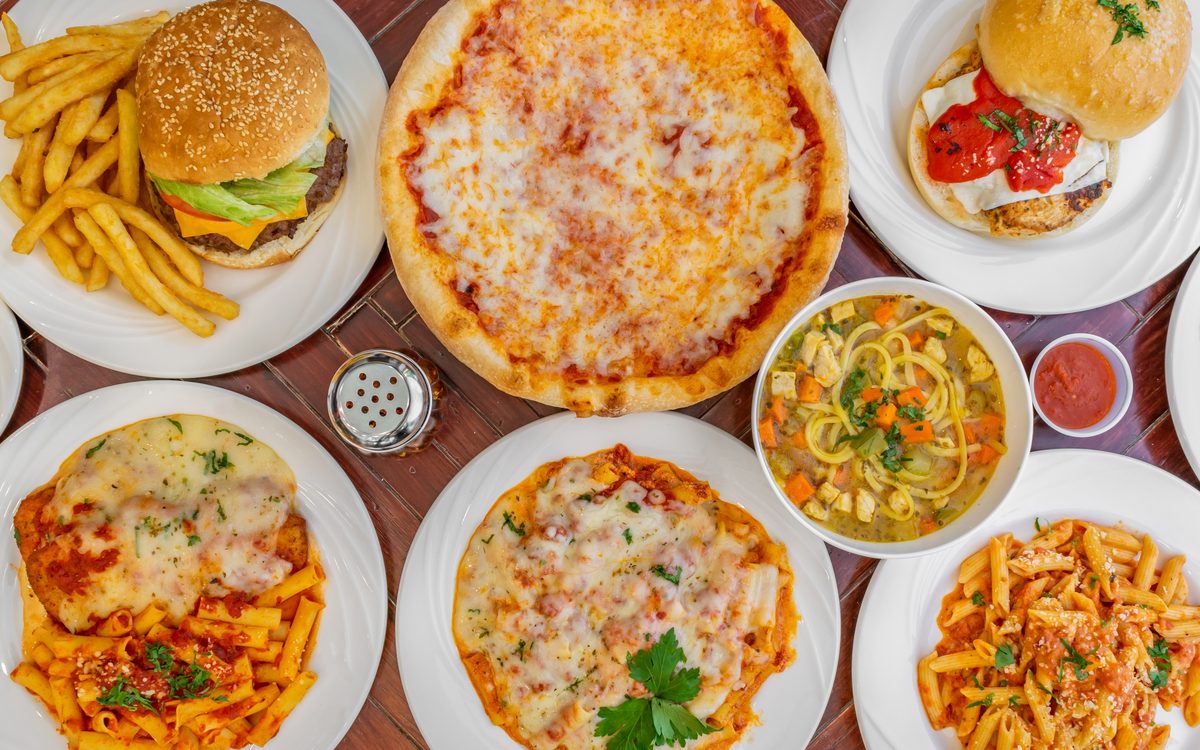 Pizza R Us food